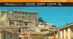 Desktop Screenshot of greoux-les-bains.com